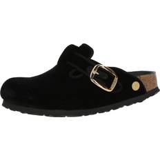 Birkenstock Pantolette Boston - Schwarz
