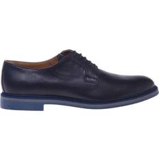 Slip-on Derby Baldinini Blue Leather Lace-Up Shoes - Blue