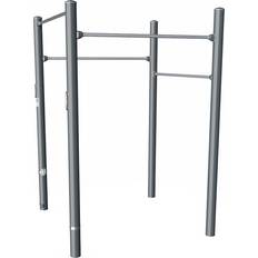 Grå Ribber Kompan Outdoor Fitness Station Klimmzug