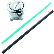 Valves Ideal Standard Birkdale Replacement Chrome Button Dual Flush