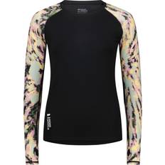Multifarvet - Træningstøj Toppe svedundertøj Mons Royale Bella Merino Long Sleeve Rad Things - Black