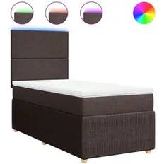 Senge & Madrasser vidaXL Mit Matratze Dunkelbraun 100x200 cm Boxspringbett