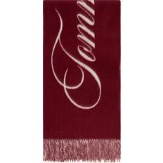 Tommy Hilfiger Scarfs Tommy Hilfiger Wollschal Fransen Für Damen - Beere Weiß