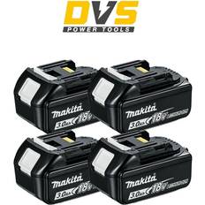 Makita Batteries Batteries & Chargers Makita BL1830B X4 18V LXT 3.0Ah Li-ion Battery Quad Pack