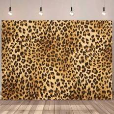 Leopard Print Photography Background Banner