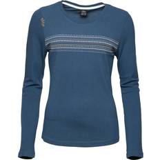 Dame - Merinould Skjorter Chillaz Dalmatien Ornament Longsleeve Damer - Blå