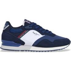 Nike LeBron James Sneakers Pepe Jeans London Mood Sneakers Læder Navy - Blå