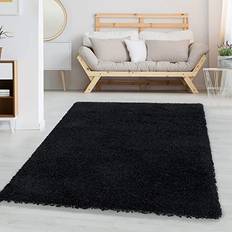 Carpetsale24 Matta Vardagsrum Svart Enfärgad 300 x 400 cm