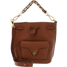 Black - Women Bucket Bags Coccinelle Beat Generation Bucket Bag Plectrum Closure - Brown