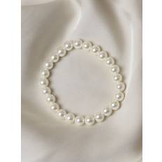 Pearl Bracelets Jon Richard Single Row Pearl Stretch Bracelet