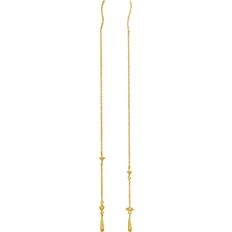 Guld Øreringe Maanesten Duet Earrings Smykker Accessories -