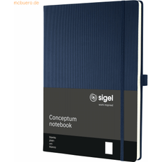 Sigel Notesbog Conceptum DIN A4 Blank Mørkeblå