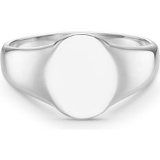 Signet Rings Orelia Luxe Signet Ring - Silver