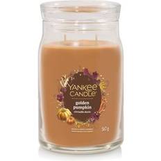 Yankee Candle Signature Large Jar Golden Pumpkin 567 g Scented Candle