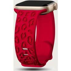 Shein Leopard Floral Engraved Band Apple Watch