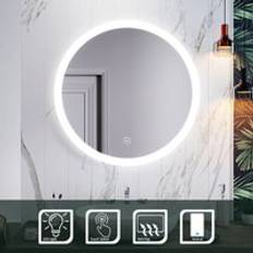 Illuminated LED Bathroom Mirror 800 x 800 mm