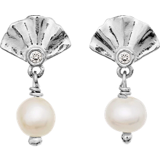 Maanesten Sølvbelagt Øreringe Maanesten Odette Ørering Smykker Accessories - Silver