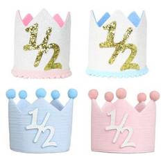 Shein 1pc 1/2 Crown Birthday Hat