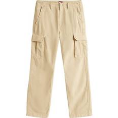 Tommy Hilfiger Cargo Trousers Tommy Hilfiger Herringbone Cargo Casual Trousers Pantalon - Beige