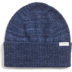 Lyle & Scott Blåa Mössor Lyle & Scott Huvudbonad Multi Marl Beanie Herr