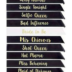 Shein 12pcs Bride To Be Sashes Set