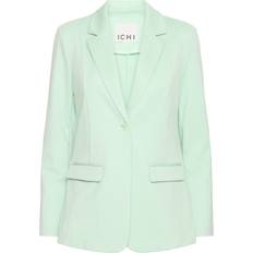 Dam - V-ringning Kavajer Ichi Jacka Långärmad Slim Fit Jacket - Grön