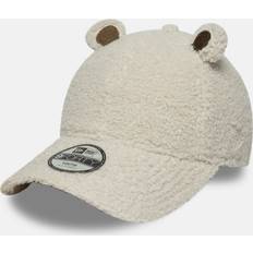 Beige - Drenge Kasketter New Era Teddyfleece 9Forty Winter Kasket - Lysebeige