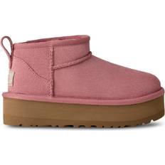 UGG Boots UGG Classic Ultra Mini Platform Girls Junior Boots - Pink