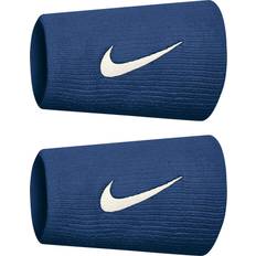 Lila - Tennis Accessoarer Nike Swoosh Doublewide Wristband 2-Pack - Royal Blue