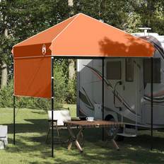 Orange Paviljonger vidaXL Pop-up Markistält Orange 200 x 200 cm Tyg