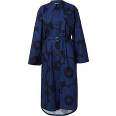Marimekko Klänningar Marimekko Unikko Klänningar Dam - Marinblå/Svart