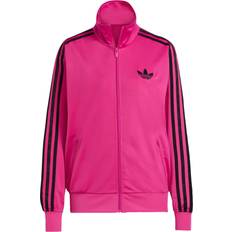 Adidas Pink Outerwear adidas Classic Firebird Loose Track Top Semi Lucid - Fuchsia/Black
