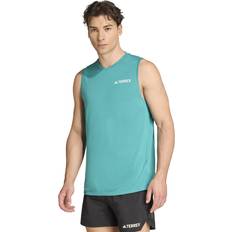 Hiking Tank Tops adidas Terrex Xperior Climacool Tank Top - Vert