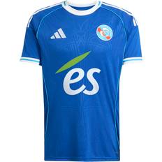 Supporterprodukter adidas Rc Strasbourg 25 26 Hjemmebanetrøje Royal Blue