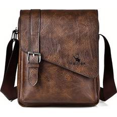 Brown Messenger Bags on sale Temu Spring And Summer New Shoulder Bag Messenger Handbag - Pu Material