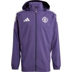 Supporterprodukter adidas Manchester United Outdoor Tracksuit Jacket 2025 26 Violet L