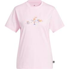 Blommiga T-shirts adidas Radiate Floral Graphic Tee - Rosa