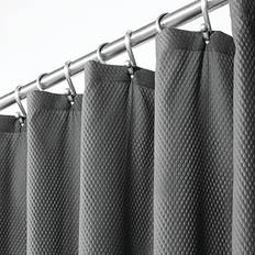 Cool Shower Curtain With Waffle Pattern
