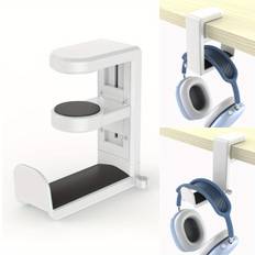 Headphone Accessories Temu 360° Rotating Desktop Headphone Stand