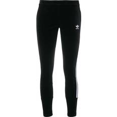 Adidas Polyester Tights & Stay-Ups adidas W Leggings Polyester Spandex Elastane - Black