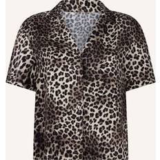 Hunkemöller Nattøj Hunkemöller Satinjakke sort - XS
