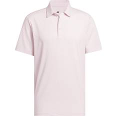Adidas Pink Polo Shirts adidas Ultimate365 Mini Bunker Polo Shirt - Clear Pink