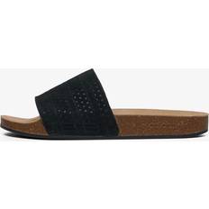 Adidas Suede Slides adidas Adilette Slides Sneakers - Black