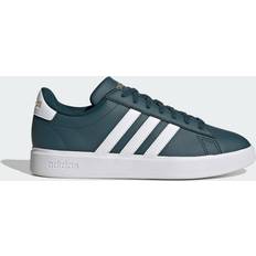adidas Grand Court Cloudfoam Lifestyle Comfort Schuh - Arctic Night Cloud White Gold Metallic