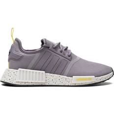 Men - adidas NMD Shoes adidas NMD R1 Trace Grey Yellow Sneakers - Purple
