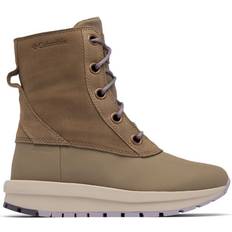 Fleece Curling Boots Columbia Moritza Shield Omni-Heat Schneeschuhe - Wet Sand/Lavender Pearl