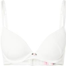 Hunkemöller Tøj Hunkemöller Pointelle PP Plunge Bh'er Str B70 - Hvid