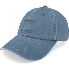 Samsøe Samsøe Huvudbonader Samsøe Samsøe Unconstructed Keps Stellar Dad Cap - Blå