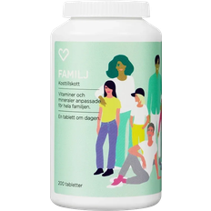 Hjärtats Multivitamin Familj 200 200 st