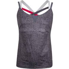 Grey Lasyr Tank Top